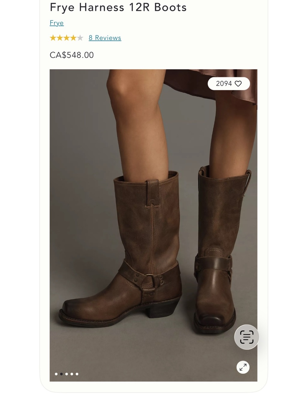 Frye Harness Leather Boots - Classic Pull-On Style
